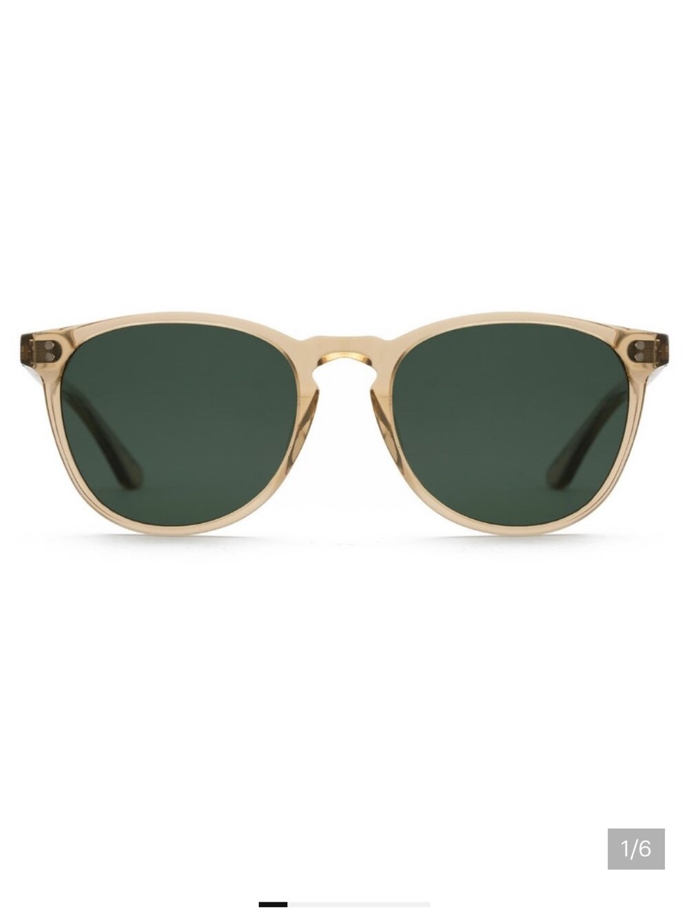 NEW Krewe “Press” Polarized Sunglasses in Sweet Tea